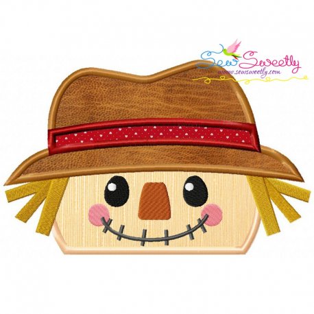 Scarecrow Topper Applique Design Pattern-1