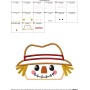 Scarecrow Topper Applique Design Pattern-2