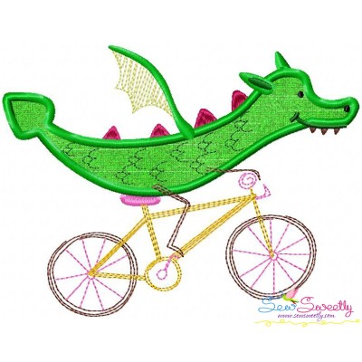 Halloween Bike- Dragon Applique Design
