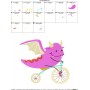 Halloween Bike- Dragon-2 Embroidery Design Pattern-2