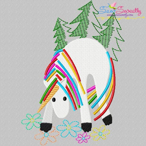 Artistic Unicorn-10 Embroidery Design Pattern-1