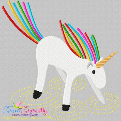 Artistic Unicorn-9 Embroidery Design Pattern-1