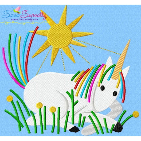 Artistic Unicorn-3 Embroidery Design Pattern-1