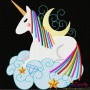 Artistic Unicorns Embroidery Design Bundle-5