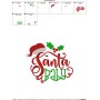 Santa Baby Embroidery Design Pattern-2
