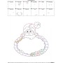 Vintage Stitch Christmas Frame-1 Embroidery Design Pattern-2