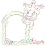 Vintage Stitch Christmas Frames Embroidery Design Bundle-6