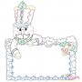 Vintage Stitch Christmas Frames Embroidery Design Bundle-8