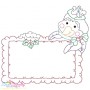 Vintage Stitch Christmas Frames Embroidery Design Bundle-9
