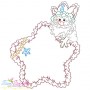 Vintage Stitch Christmas Frames Embroidery Design Bundle-10