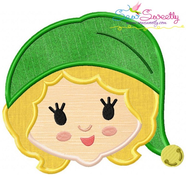 Jovie Head Applique Design Pattern-1