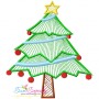 Bean Stitch Christmas Embroidery Design Bundle-7