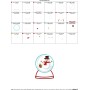 Snow Globe Applique Design Pattern-2