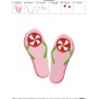 Peppermint Flops Embroidery Design Pattern-2