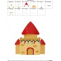 Christmas Castle Embroidery Design Pattern-2