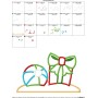 Christmas Beach Ball Gift Applique Design Pattern-2