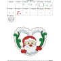 Christmas Frame- Santa-4 Embroidery Design Pattern-2