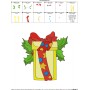 Christmas Gift Embroidery Design Pattern-2
