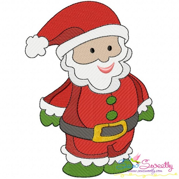 Christmas Santa Embroidery Design Pattern-1