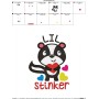 Lil Stinker Machine Embroidery Design Pattern-2