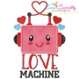 Love Machine Applique Design Pattern-1