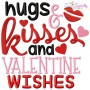 Valentine's Day Lettering Embroidery Design Bundle-8