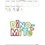Dinomite Applique Design Pattern-2