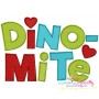 Dinomite Embroidery Design Pattern-1