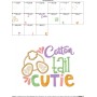 Cotton Tail Cutie Applique Design Pattern-2