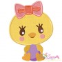 Easter Bunnies And Chicks Embroidery Design Bundle-9