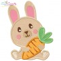 Easter Bunnies And Chicks Embroidery Design Bundle-7