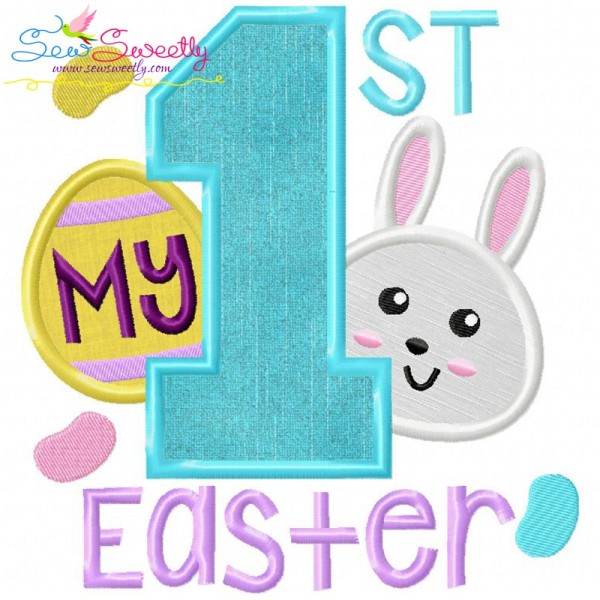 My 1st Easter Applique Design Pattern-1