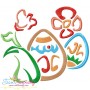 Easter Outlines Designs Embroidery Design Bundle-1-3