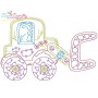 Vintage Bean Stitch Transportation Embroidery Design Bundle-2