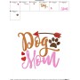 Dog Mom Embroidery Design Pattern-2