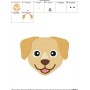 Labrador Dog Head Embroidery Design Pattern-2