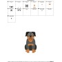 Rottweiler Dog Embroidery Design Pattern-2