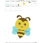 Bee Machine Embroidery Design Pattern-2