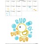 Rub a Dub Dub Nursery Rhyme Applique Design Pattern-2