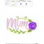 Mum Spring Flower Embroidery Design Pattern-2
