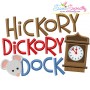 Nursery Rhyme Lettering-v1 Embroidery Design Bundle-7