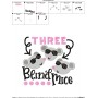 Three Blind Mice Nursery Rhyme Embroidery Design Pattern-2