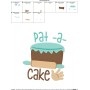 Pat a Cake Nursery Rhyme Embroidery Design Pattern-2