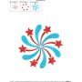 Firework Machine Embroidery Design Pattern-2