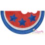 Star Watermelon Applique Design Pattern-1