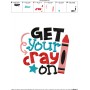 Get Your Crayon School Lettering Embroidery Design Pattern-4