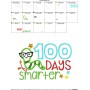 100 Days Smarter Applique Design Pattern-4