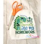 My Dinosaur Ate My Homework Applique Design Pattern-1