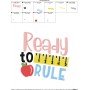 Ready To Rule Embroidery Design Pattern-2