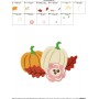 Pumpkin Swag-2 Embroidery Design Pattern-2